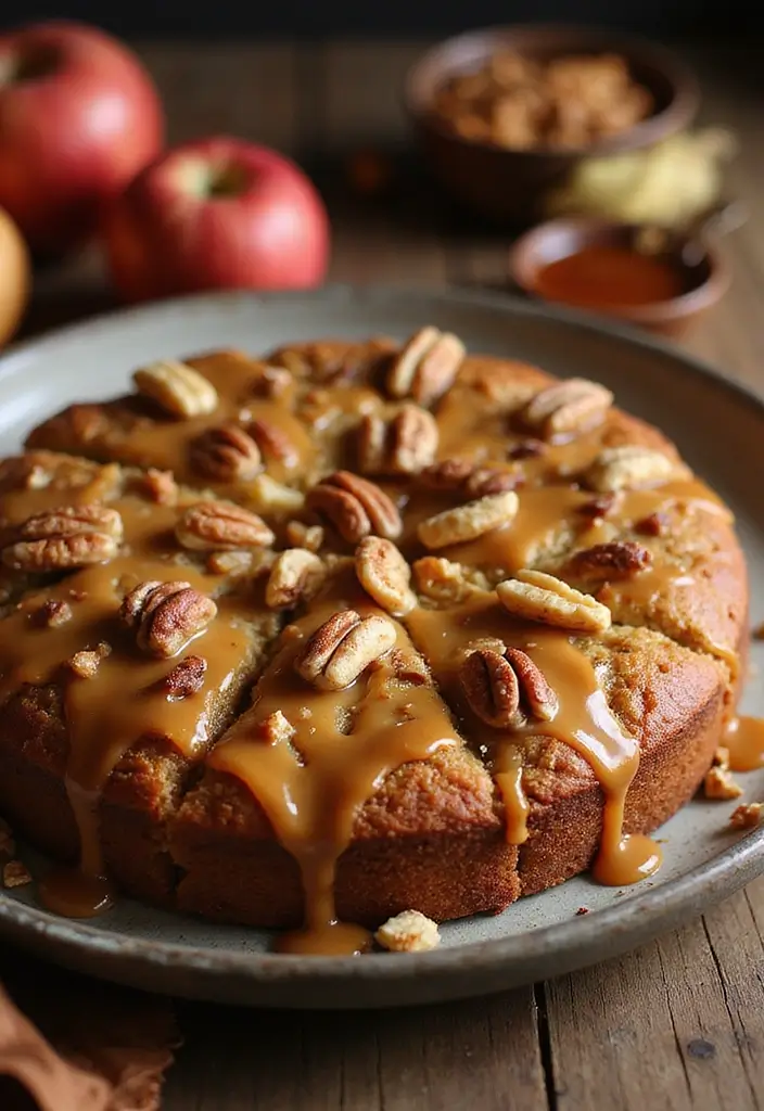 25+ 1-Year Anniversary Cake Ideas to Celebrate Love Sweetly - 23. Spiced Apple Cake