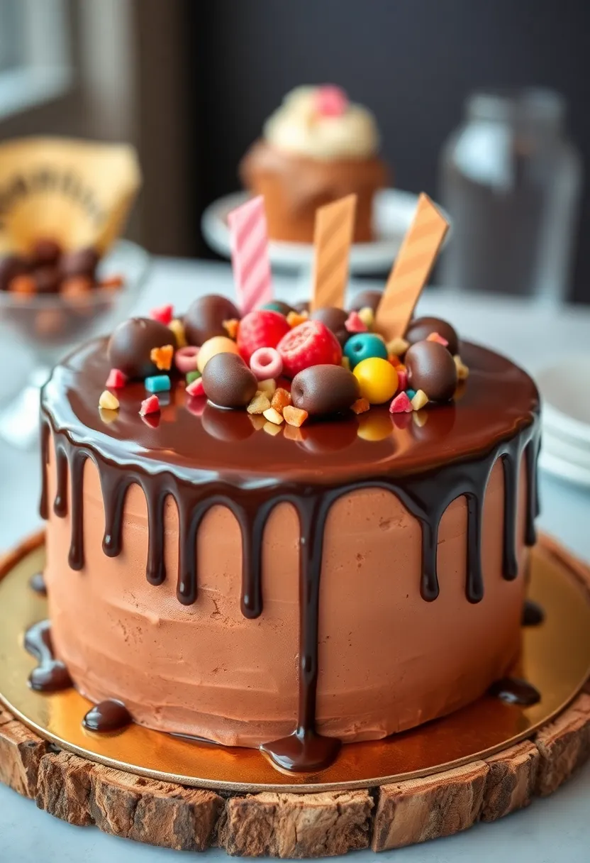 25+ 30th Birthday Cake Ideas to Celebrate the Big 3-0 in Style - 11. Chocolate Drip Cake