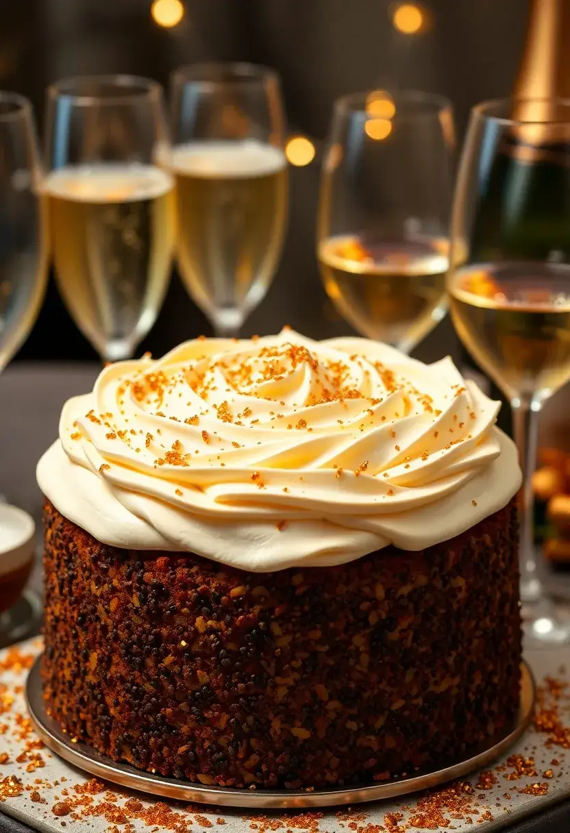 25+ 30th Birthday Cake Ideas to Celebrate the Big 3-0 in Style - 16. Sparkling Champagne Cake