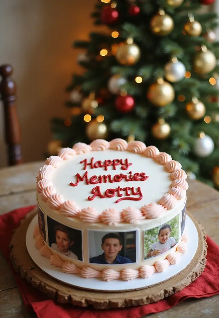 25+ 30th Birthday Cake Ideas to Celebrate the Big 3-0 in Style - 7. Personalized Photo Cake