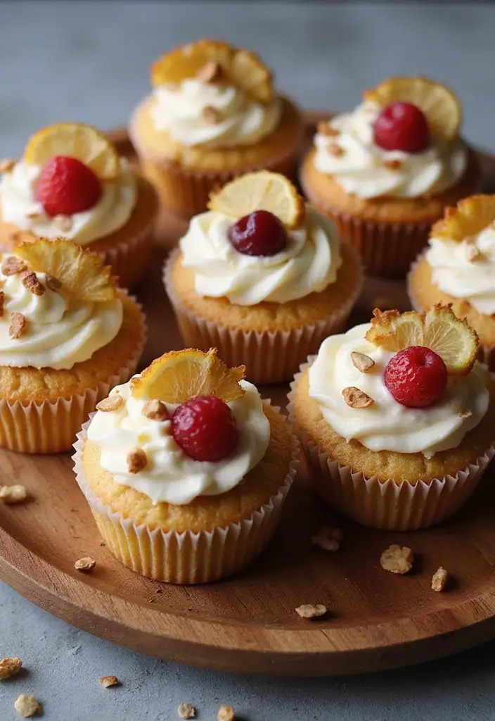 25+ Adorable Bridal Shower Cupcake Ideas Too Cute to Eat - 6. Simple Yet Sweet Vegan Cupcakes