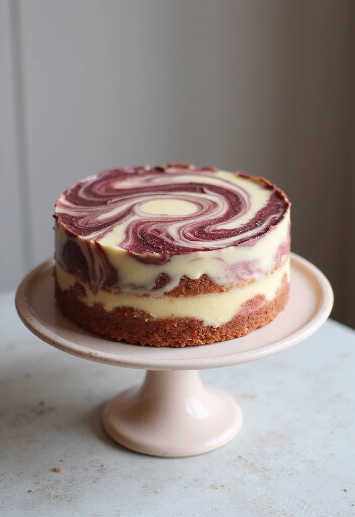 25+ Aesthetic Birthday Cake Ideas That Are Pinterest-Perfect 71 25+ Aesthetic Birthday Cake Ideas That Are Pinterest-Perfect - 11. Classy Marbled Cake