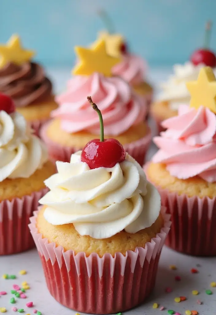 25+ Aesthetic Birthday Cake Ideas That Are Pinterest-Perfect 107 25+ Aesthetic Birthday Cake Ideas That Are Pinterest-Perfect - 17. Cupcake Cake