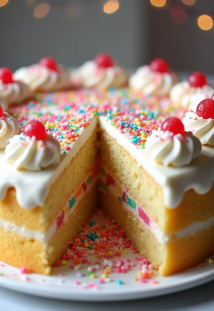 25+ Aesthetic Birthday Cake Ideas That Are Pinterest-Perfect 161 25+ Aesthetic Birthday Cake Ideas That Are Pinterest-Perfect - 25. Surprise Inside Cake