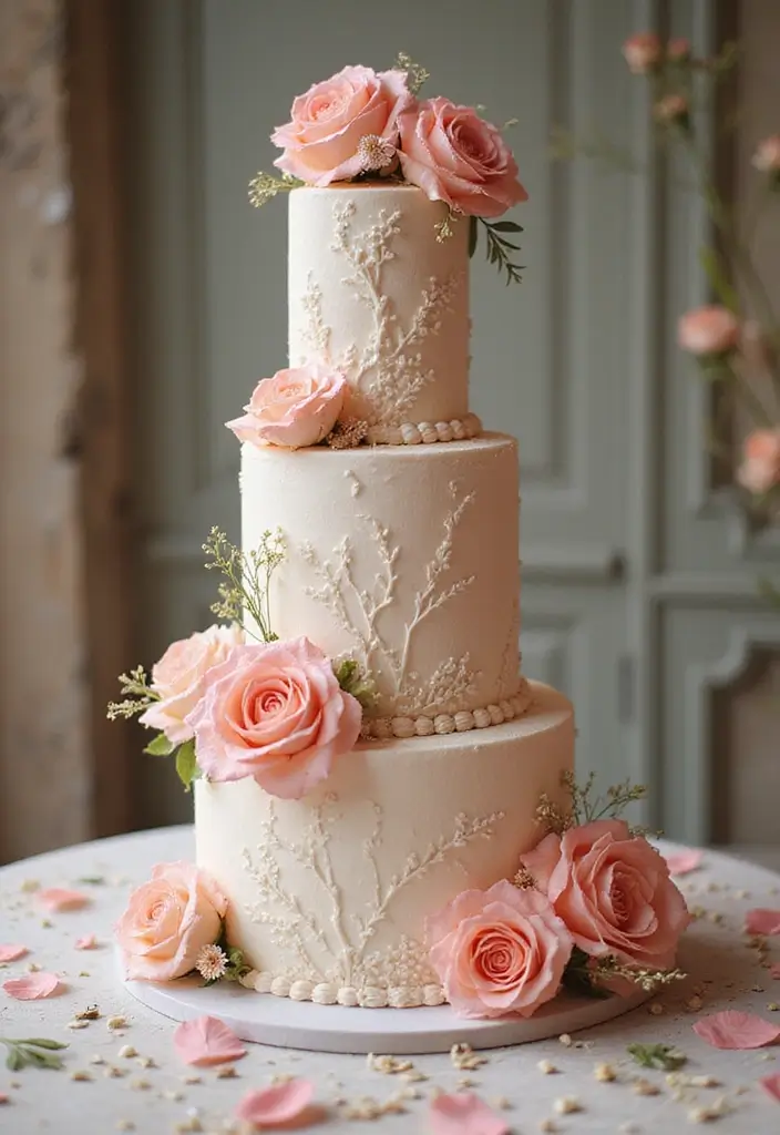 25+ Aesthetic Birthday Cake Ideas That Are Pinterest-Perfect 50 25+ Aesthetic Birthday Cake Ideas That Are Pinterest-Perfect - 8. Matched Color Palette Cake