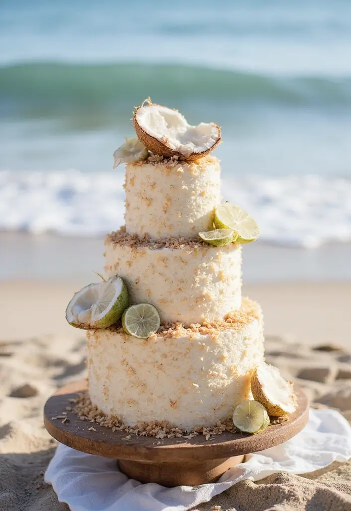 25+ Aloha Cake Ideas for a Fun Hawaiian-Inspired Party - 5. Coconut Dream Cake