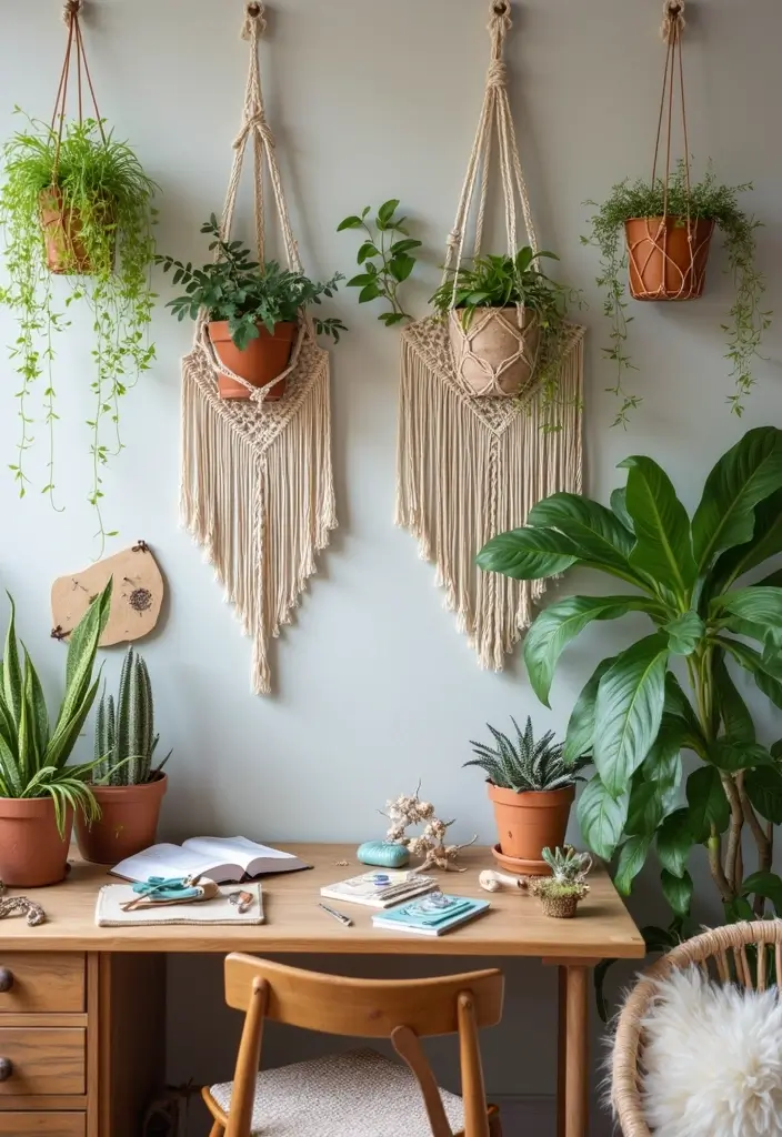 25+ Boho Bridal Shower Ideas for a Free-Spirited Celebration - 11. Incorporate Macrame