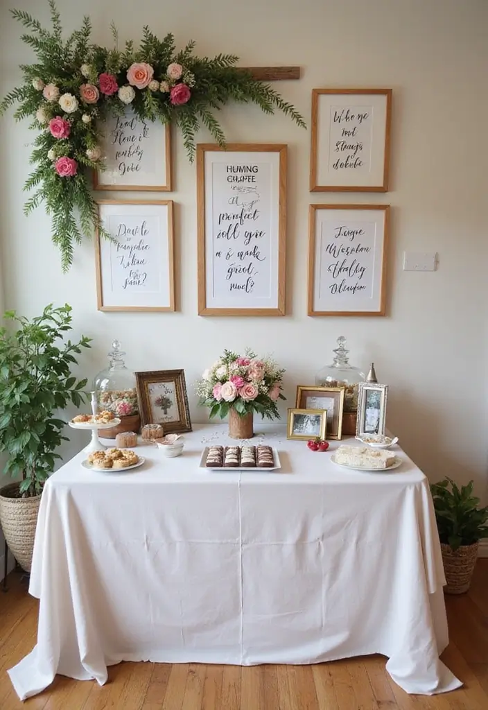 25+ Boho Bridal Shower Ideas for a Free-Spirited Celebration - 14. Personalized Decor