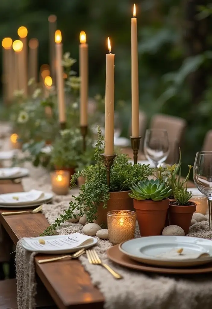 25+ Boho Bridal Shower Ideas for a Free-Spirited Celebration - 18. Beautiful Centerpieces