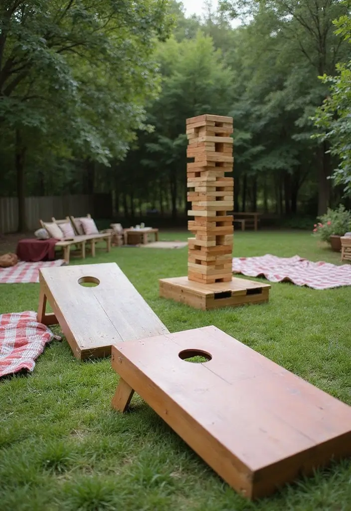 25+ Boho Bridal Shower Ideas for a Free-Spirited Celebration - 21. Encourage Outdoor Activities