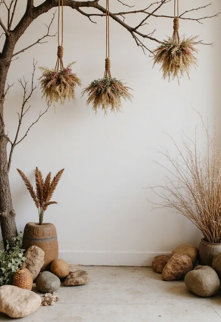 25+ Boho Bridal Shower Ideas for a Free-Spirited Celebration - 4. Nature-Inspired Decor