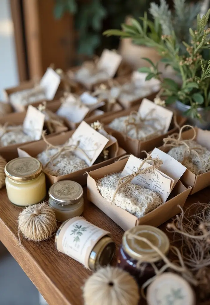 25+ Boho Bridal Shower Ideas for a Free-Spirited Celebration - 9. Handmade Favors