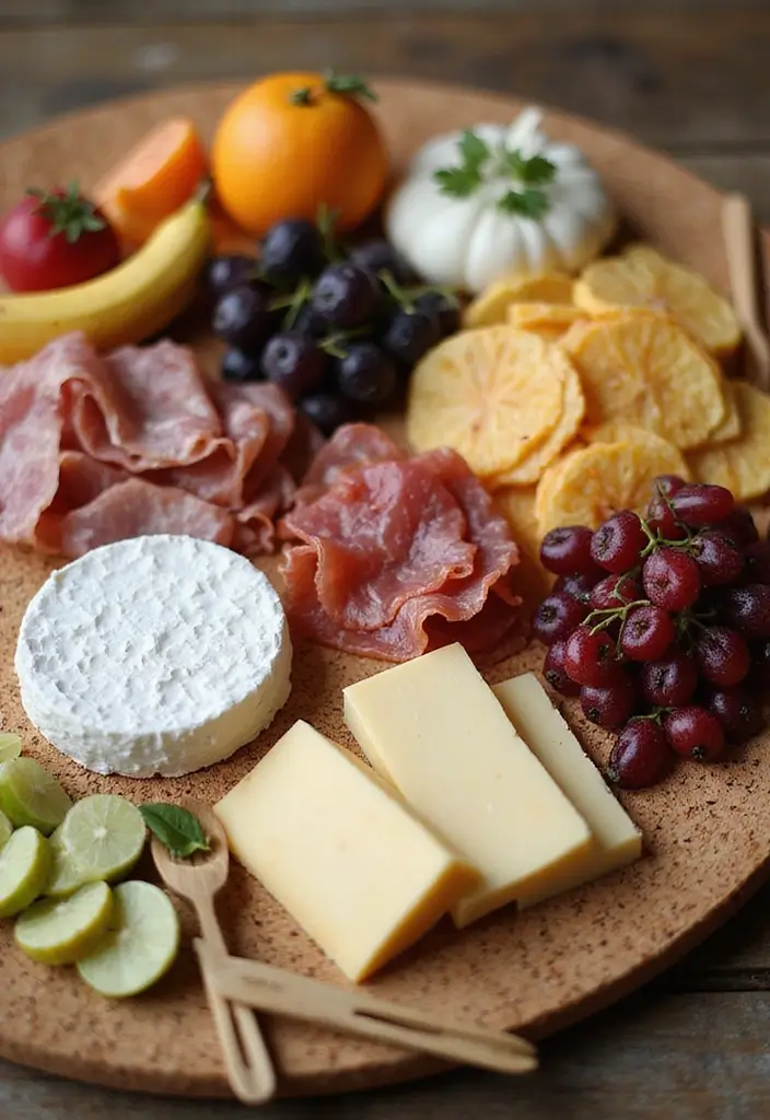 25+ Bridal Shower Charcuterie Board Ideas to Wow Your Guests 104 25+ Bridal Shower Charcuterie Board Ideas to Wow Your Guests - 16. Eco-Chic Board