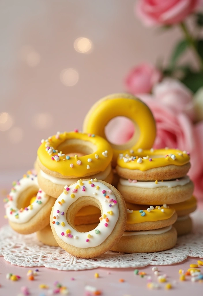 25+ Bridal Shower Cookie Ideas That Are Pretty and Delicious - 5. Wedding Ring Cookies