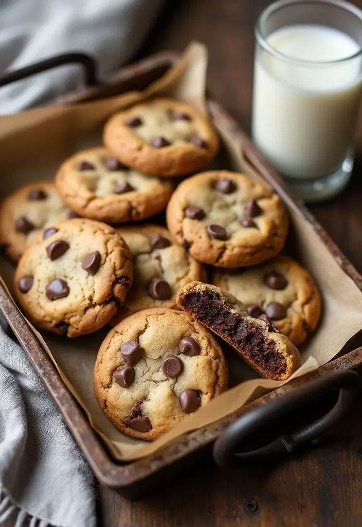 25+ Bridal Shower Dessert Ideas That’ll Sweeten the Celebration - 5. Vegan Chocolate Chip Cookies