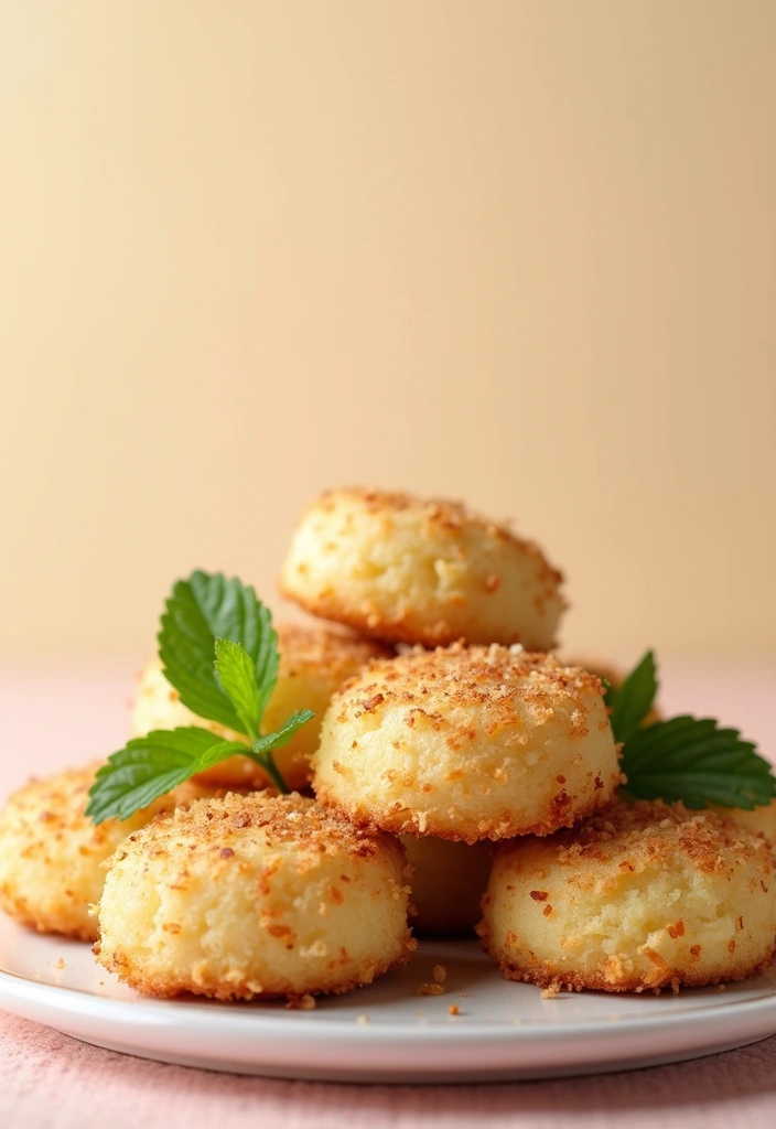 25+ Bridal Shower Dessert Ideas That’ll Sweeten the Celebration - 6. Coconut Macaroons