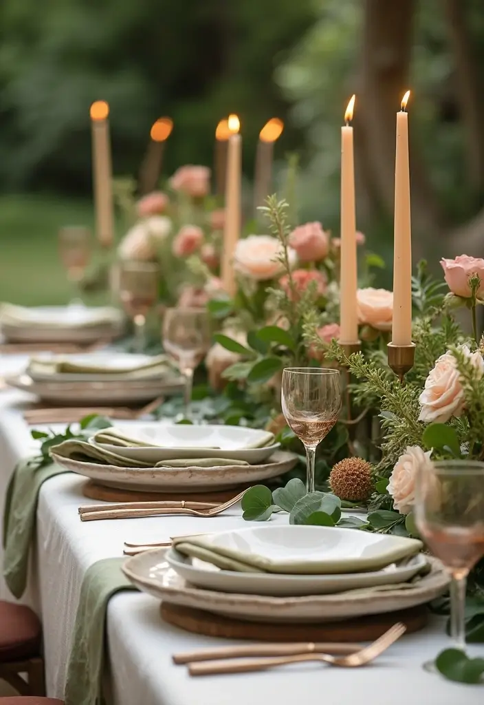 25+ Bridal Shower Home Décor Ideas to Transform Your Space - 14. Earthy Color Palette
