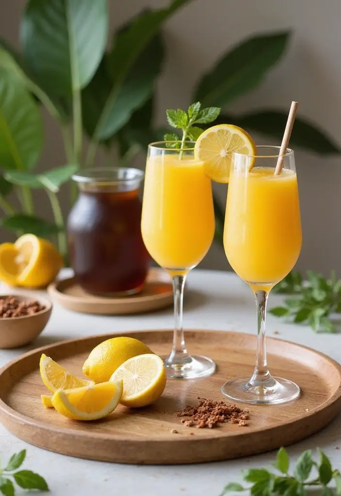 25+ Bridal Shower Mimosa Bar Ideas for a Bubbly Brunch Party - 20. Sustainable Tableware