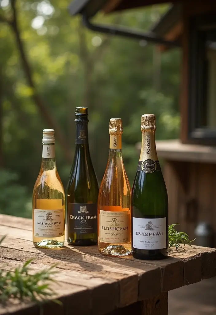 25+ Bridal Shower Mimosa Bar Ideas for a Bubbly Brunch Party - 6. Choose Local Sparkling Wines