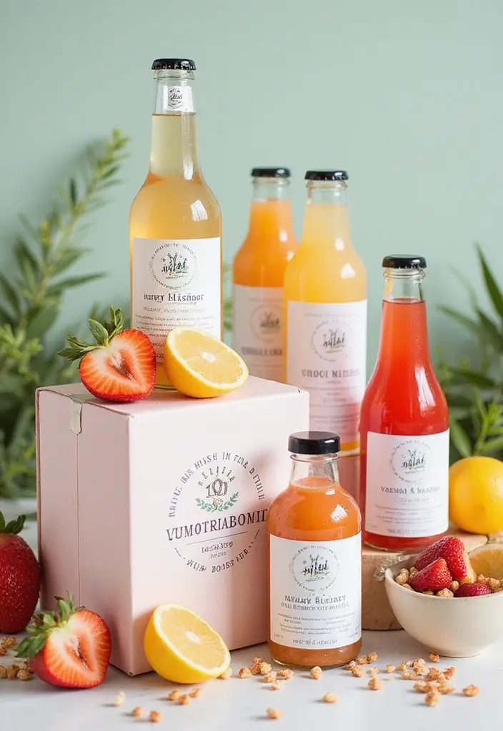 25+ Bridal Shower Mimosa Bar Ideas for a Bubbly Brunch Party - 7. DIY Mimosa Bar Kit