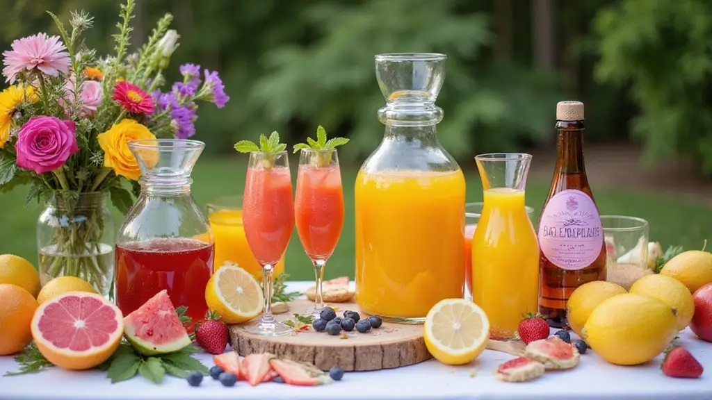 25+ Bridal Shower Mimosa Bar Ideas for a Bubbly Brunch Party