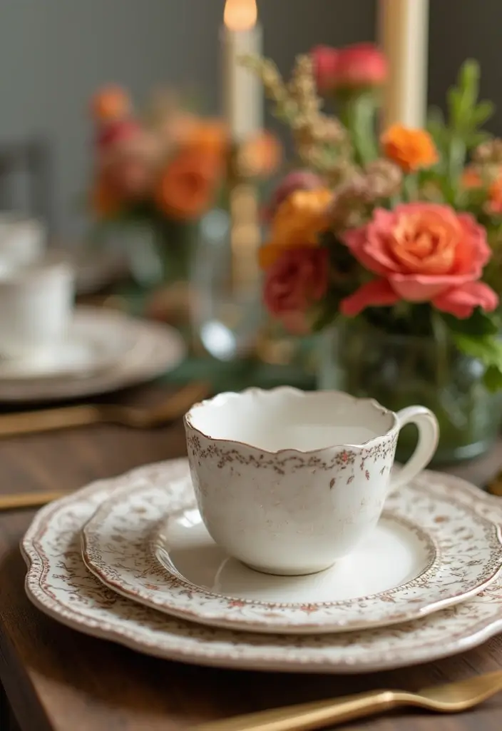 25+ Bridal Shower Picture Ideas to Capture Unforgettable Moments - 13. Table Setting Close-Ups