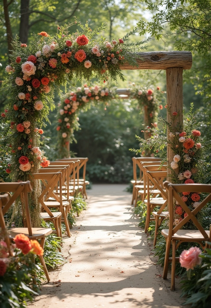25+ Bridal Shower Picture Ideas to Capture Unforgettable Moments - 18. Eco-Friendly Ceremony Setup