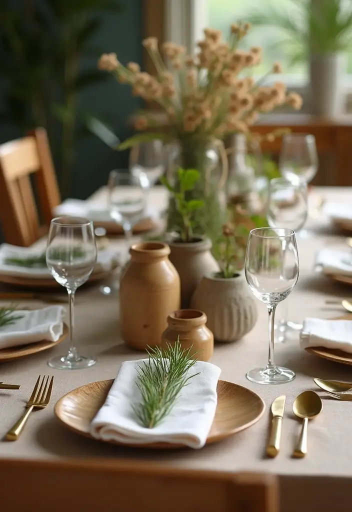 25+ Bridal Shower Picture Ideas to Capture Unforgettable Moments - 2. Eco-Friendly Decor Table