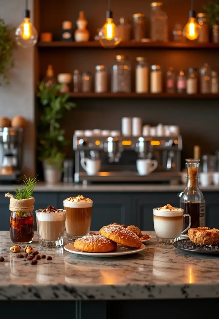 25+ Coffee-Themed Bridal Shower Ideas for the Latte-Loving Bride - 1. Coffee Bar Extravaganza