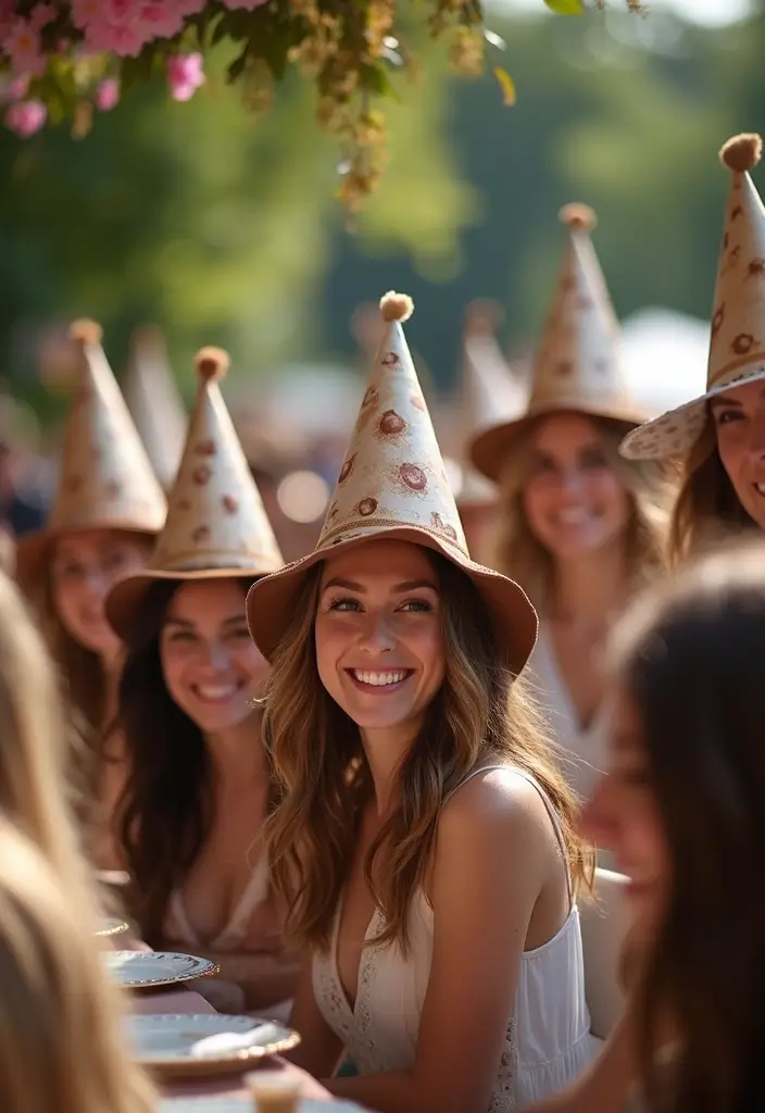 25+ Coffee-Themed Bridal Shower Ideas for the Latte-Loving Bride - 15. Coffee-Themed Party Hats