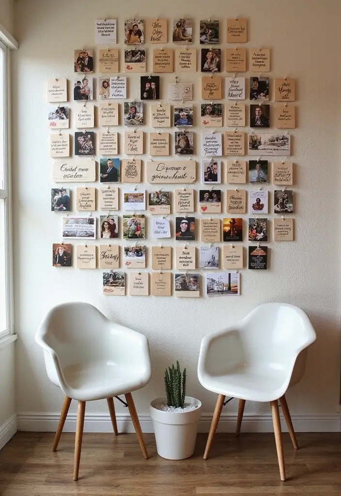 25+ Coffee-Themed Bridal Shower Ideas for the Latte-Loving Bride - 23. Coffee-Themed Wall Decor