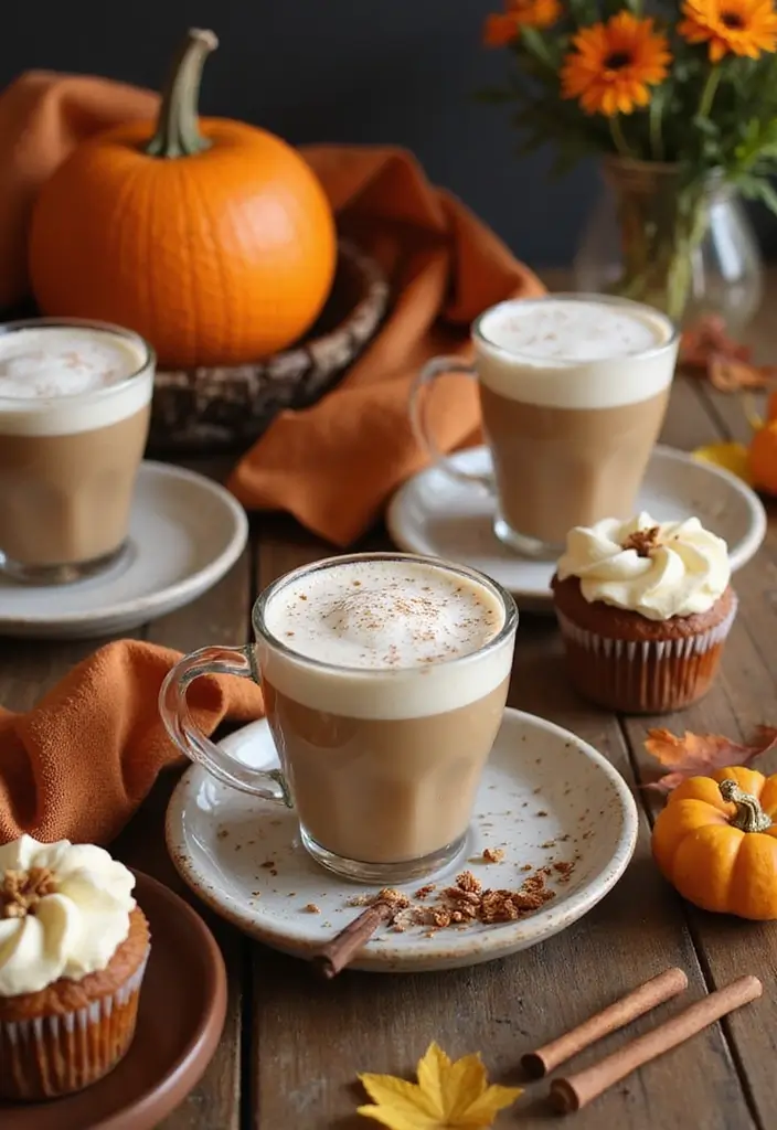 25+ Cozy Fall Bridal Shower Ideas Full of Autumn Charm - 1. Pumpkin Spice Everything