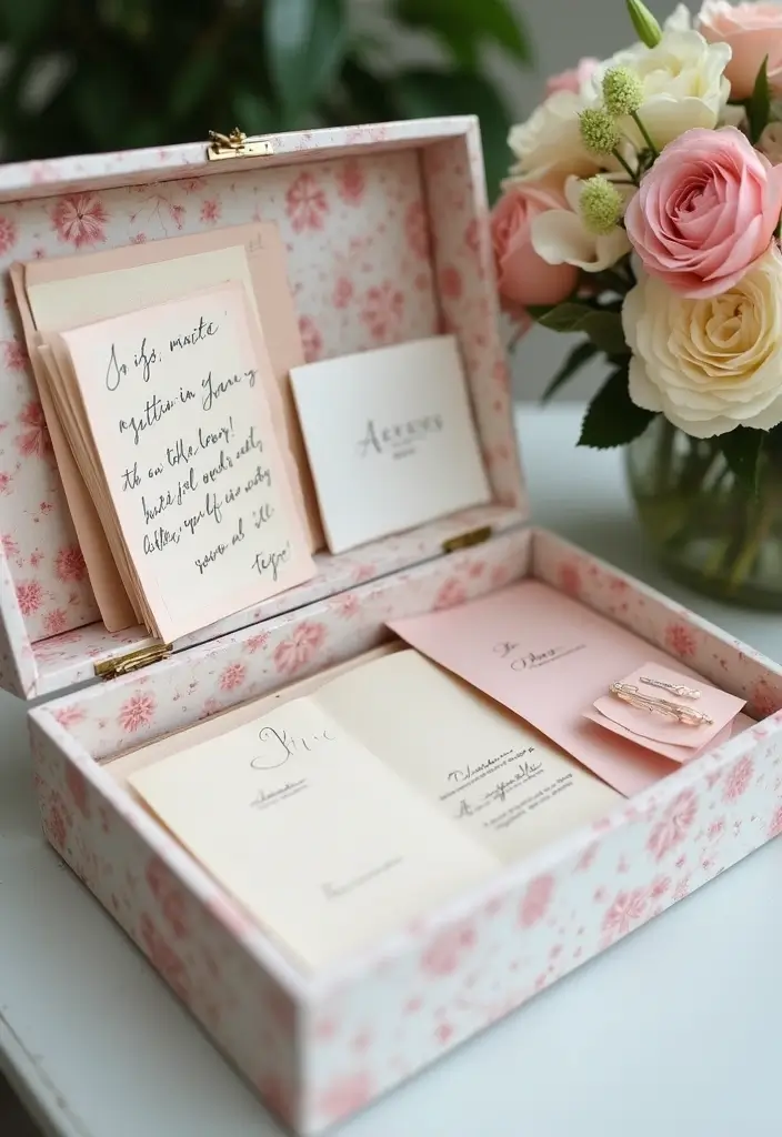 25+ Cozy Fall Bridal Shower Ideas Full of Autumn Charm - 14. Handwritten Notes