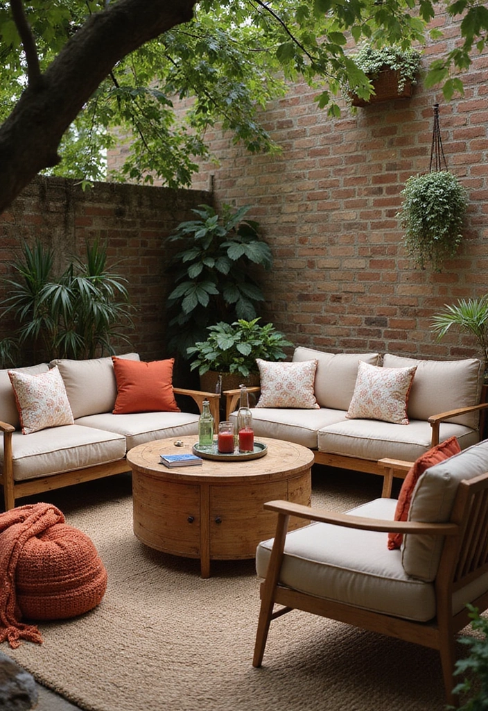 25+ Cozy Fall Bridal Shower Ideas Full of Autumn Charm - 15. Cozy Seating Arrangements