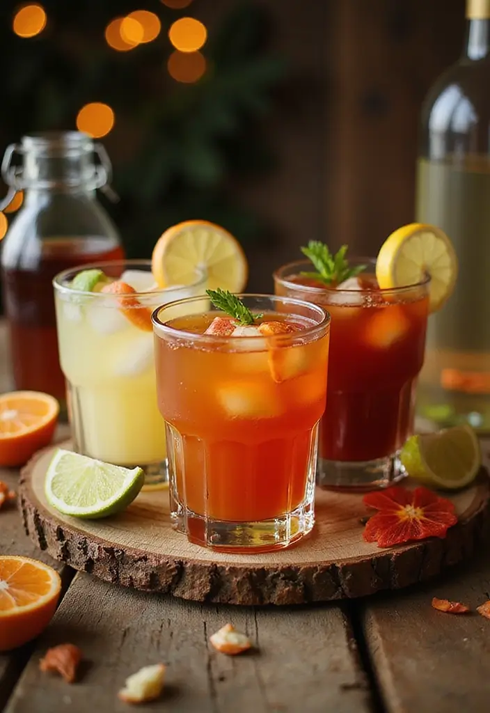 25+ Cozy Fall Bridal Shower Ideas Full of Autumn Charm - 24. Seasonal Signature Drinks