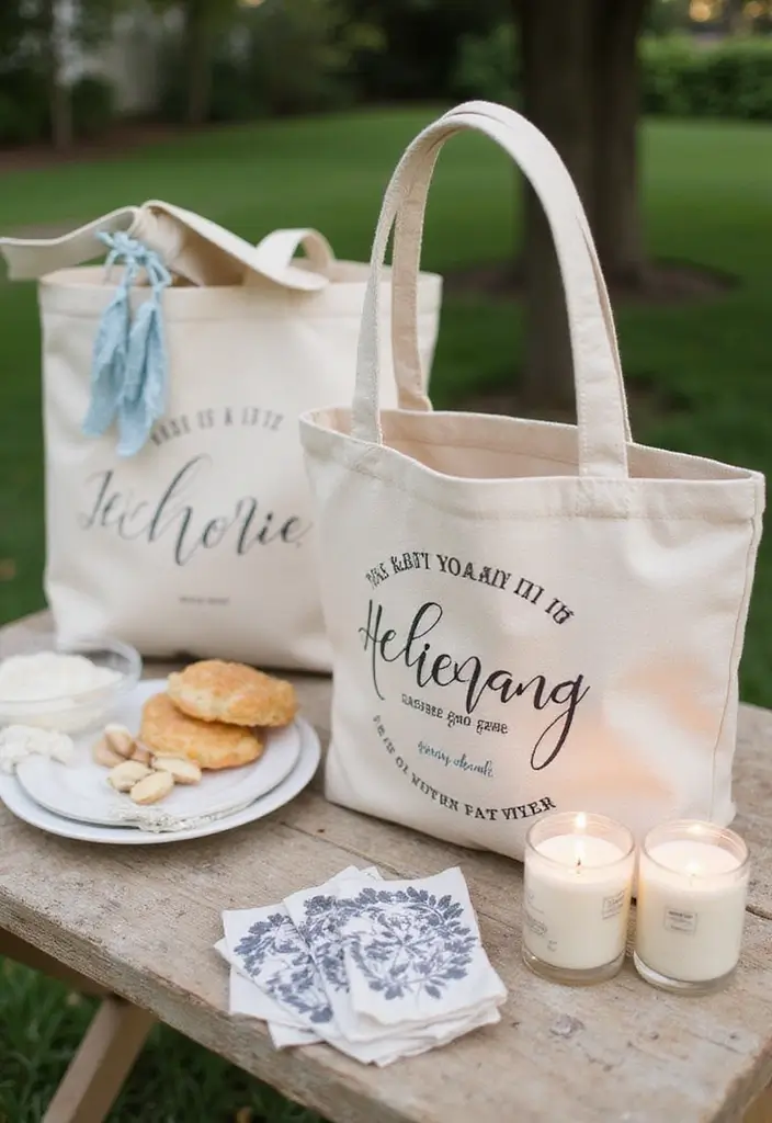 25+ Dreamy Bridal Shower Outdoor Ideas for a Perfect Setup - 16. Personalized Eco-Friendly Gifts