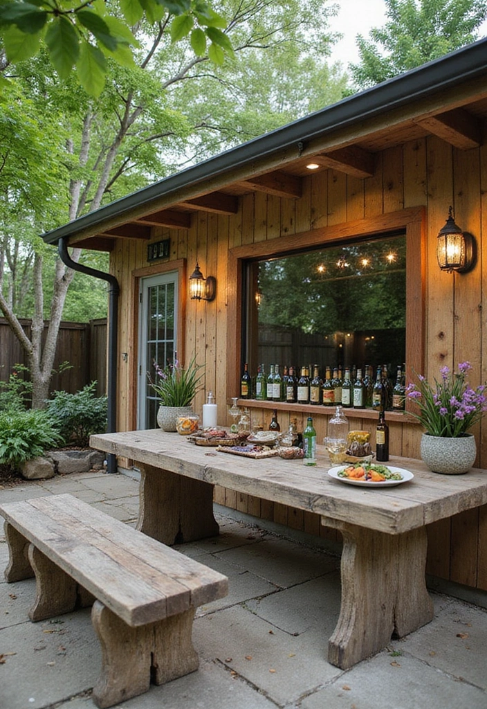 25+ Dreamy Bridal Shower Outdoor Ideas for a Perfect Setup - 19. Upcycled Decor Ideas