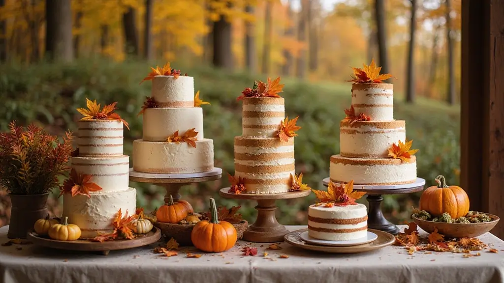 25+ Fall Wedding Cake Ideas with Cozy Seasonal Vibes