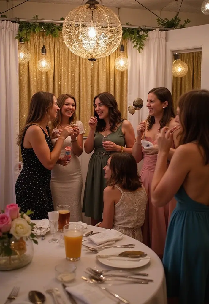 25+ Festive Christmas Bridal Shower Ideas for a Magical Holiday Party - 16. Creative Photo Booth Fun