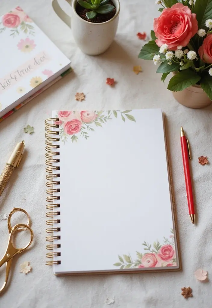 25+ Festive Christmas Bridal Shower Ideas for a Magical Holiday Party - 24. Create a Bridal Shower Memory Book