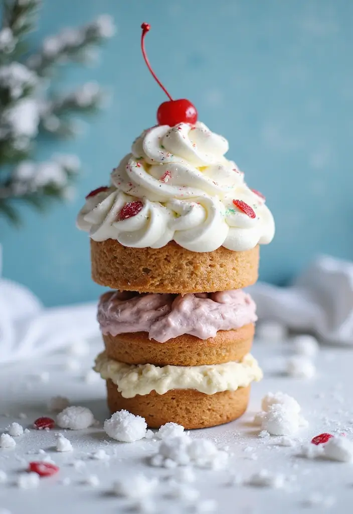 25+ Frozen Cake Ideas That Bring Elsa’s Magic to Life - 16. Elsa’s Ice Cream Cake