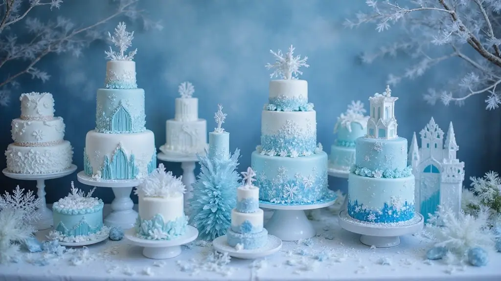 25+ Frozen Cake Ideas That Bring Elsa’s Magic to Life