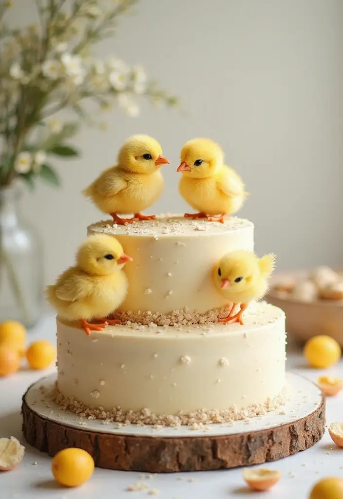 25+ Funny and Creative Chicken Cake Ideas You’ll Cluck Over - 22. Clucking Kids Cake