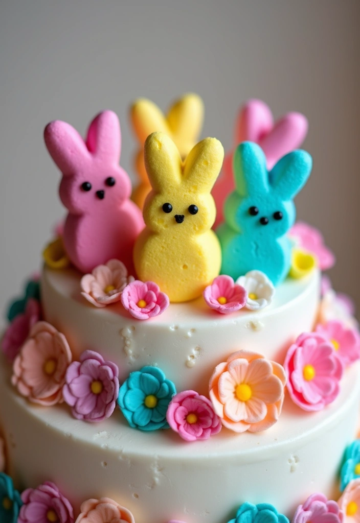 25+ Funny and Creative Chicken Cake Ideas You’ll Cluck Over - 23. Peep Show Cake