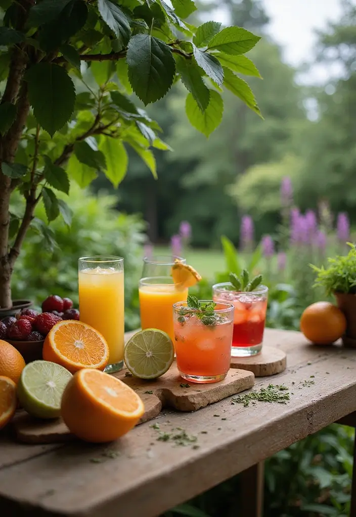 25+ Garden Tea Party Bridal Shower Ideas Straight from a Fairytale 64 25+ Garden Tea Party Bridal Shower Ideas Straight from a Fairytale - 10. Signature Mocktail Bar