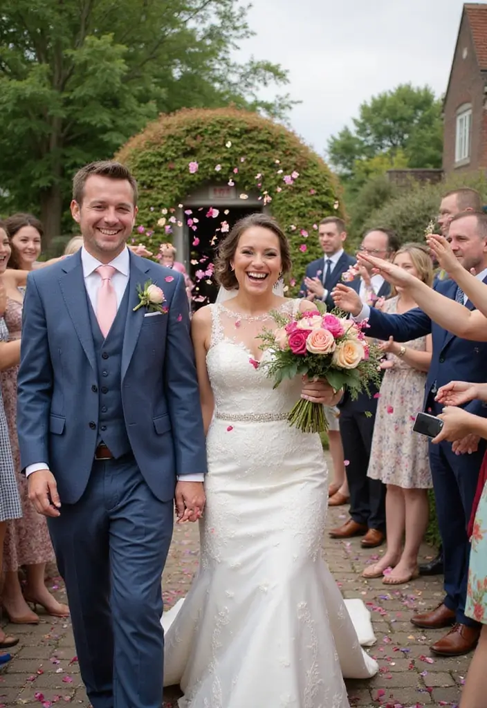 25+ Garden Tea Party Bridal Shower Ideas Straight from a Fairytale 92 25+ Garden Tea Party Bridal Shower Ideas Straight from a Fairytale - 14. Petal Confetti Send-Off