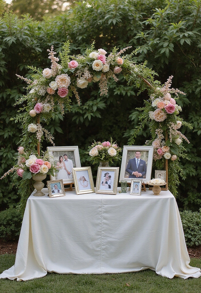 25+ Garden Tea Party Bridal Shower Ideas Straight from a Fairytale 127 25+ Garden Tea Party Bridal Shower Ideas Straight from a Fairytale - 21. Seasons of Love Display