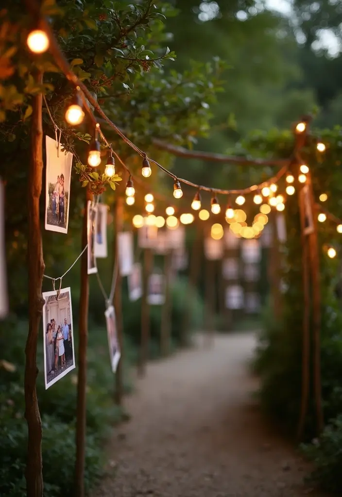25+ Garden Tea Party Bridal Shower Ideas Straight from a Fairytale 146 25+ Garden Tea Party Bridal Shower Ideas Straight from a Fairytale - 24. Memory Lane