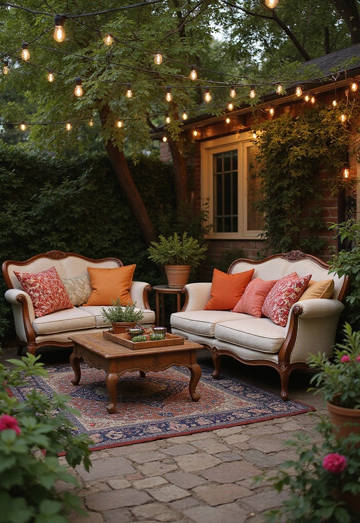 25+ Garden Tea Party Bridal Shower Ideas Straight from a Fairytale 29 25+ Garden Tea Party Bridal Shower Ideas Straight from a Fairytale - 5. Outdoor Lounge Area