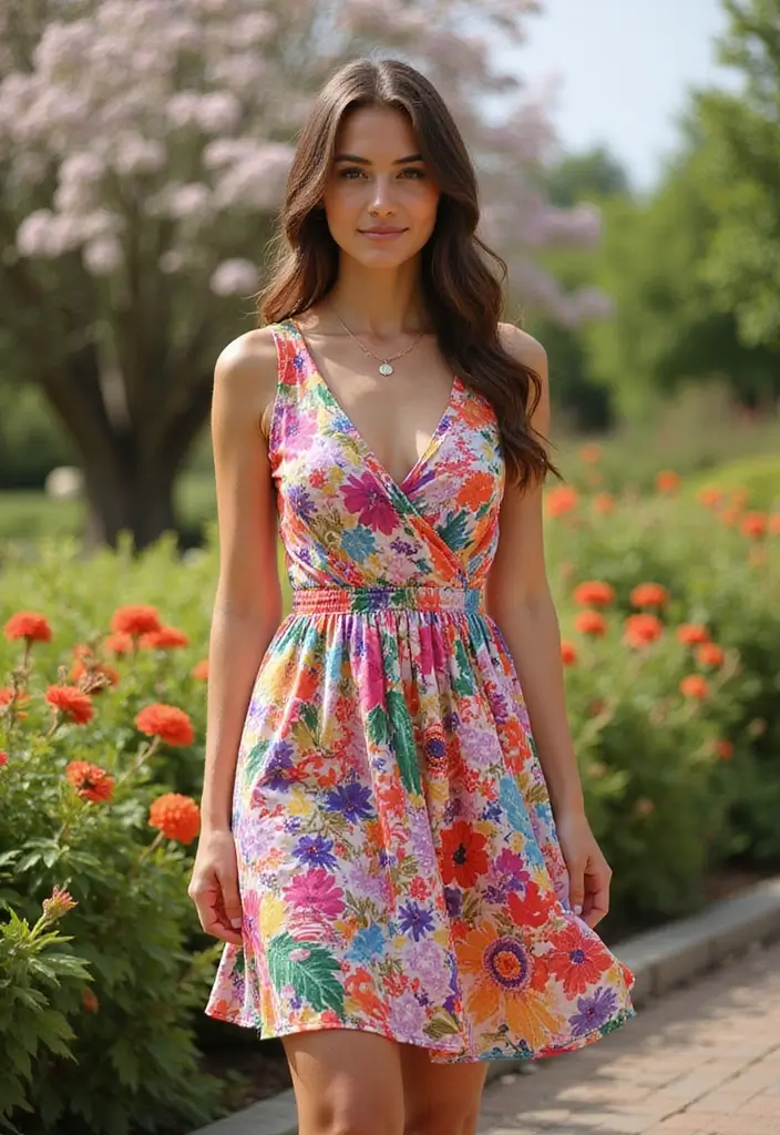 25+ Gorgeous Bridal Shower Dress Ideas for Every Style Bride - 4. Floral Fantasy